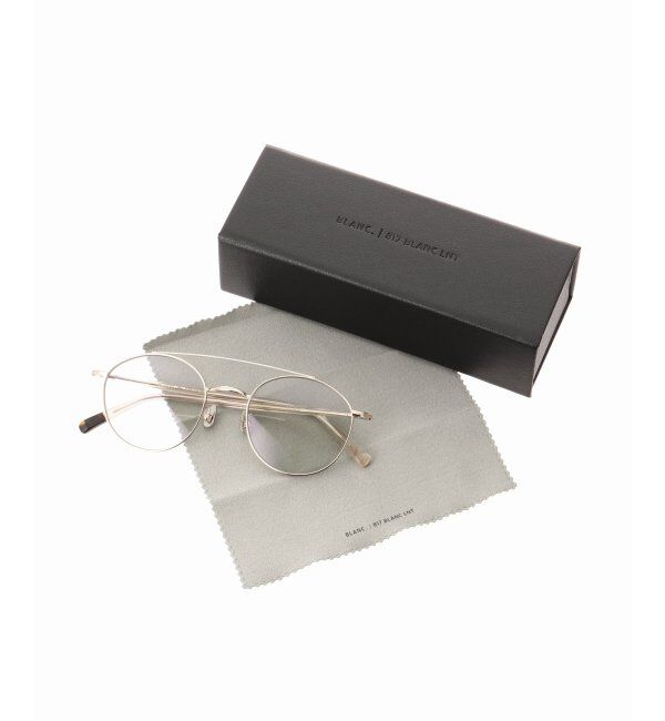 EYETHINK「BLANC.. 別注 B0015 WHT GOLD / L.GREY - GRY ex Sunglasses」|サングラス|