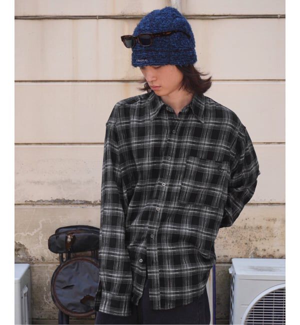 JOINT WORKS「NOMANUAL/ノーマニュアルFLANNEL CHECK SHIRT」|シャツ・ブラウス|