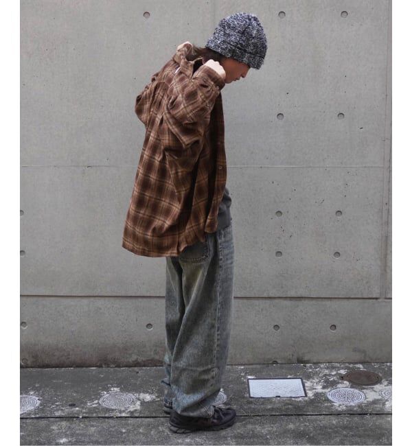 JOINT WORKS「NOMANUAL/ノーマニュアルFLANNEL CHECK SHIRT」|シャツ・ブラウス|