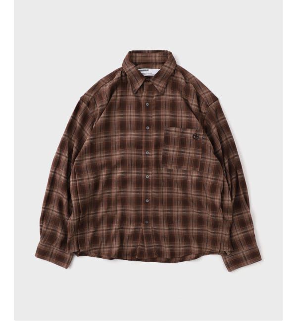 JOINT WORKS「NOMANUAL/ノーマニュアルFLANNEL CHECK SHIRT」|シャツ・ブラウス|