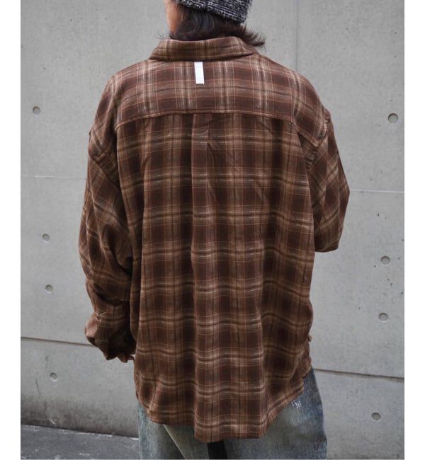 JOINT WORKS「NOMANUAL/ノーマニュアルFLANNEL CHECK SHIRT」|シャツ・ブラウス|