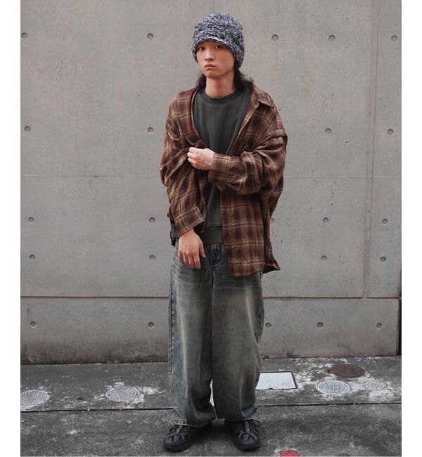 JOINT WORKS「NOMANUAL/ノーマニュアルFLANNEL CHECK SHIRT」|シャツ・ブラウス|