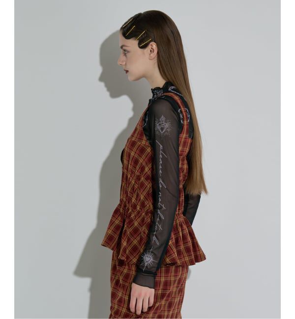 JOINT WORKS「ANNA SUI NYC / アナスイエヌワイシー ハート総柄シアートップス」|Tシャツ・カットソー|