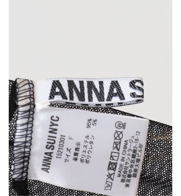 JOINT WORKS「ANNA SUI NYC / アナスイエヌワイシー ハート総柄シアートップス」|Tシャツ・カットソー|