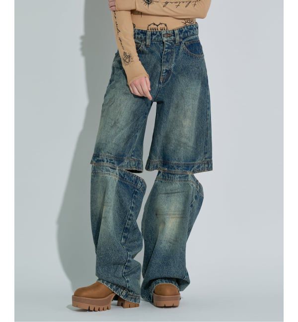 JOINT WORKS「ANNA SUI NYC / アナスイエヌワイシー ファンクションデニムパンツ」|デニム|