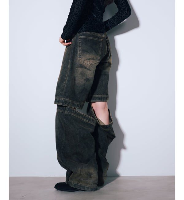 JOINT WORKS「ANNA SUI NYC / アナスイエヌワイシー ファンクションデニムパンツ」|デニム|