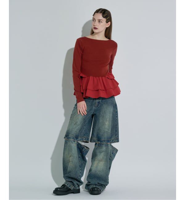 JOINT WORKS「ANNA SUI NYC / アナスイエヌワイシー ファンクションデニムパンツ」|デニム|