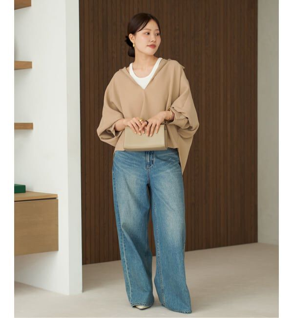 Plage「《追加》GEORGETTE SKIPPER ブラウス」|シャツ・ブラウス|