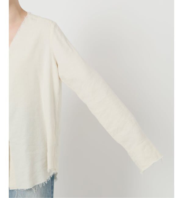 Plage「R&rsquo;IAM シルクMIX DAMEGE シャツ」|シャツ・ブラウス|