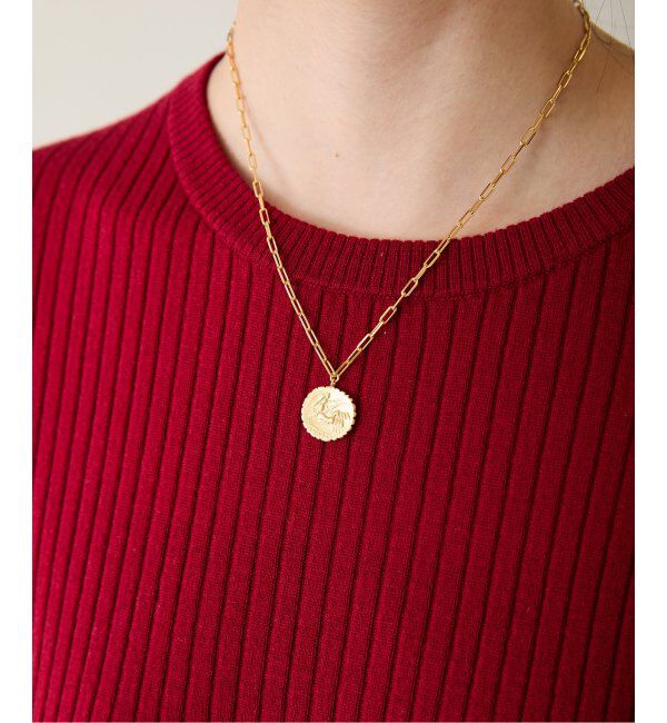 IENA「MARIHA/マリハ 別注 COIN*45 ロングレクタングル ネックレス」|ネックレス|