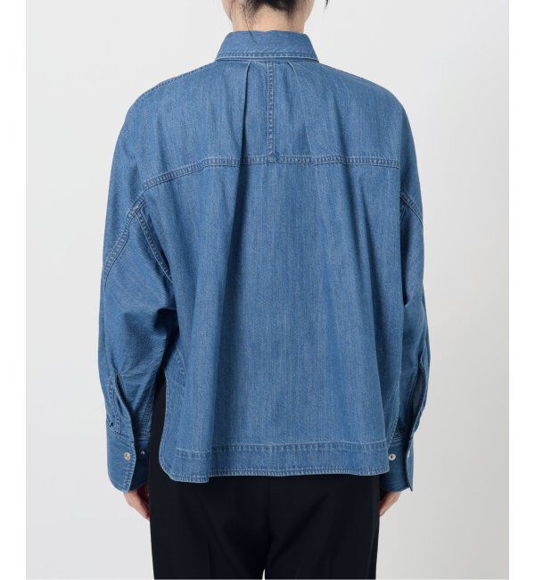 VERMEIL par iena「《追加2》デニムフォルムシャツ」|シャツ・ブラウス|