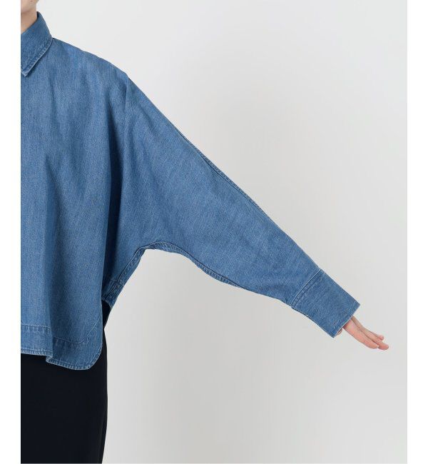 VERMEIL par iena「《追加2》デニムフォルムシャツ」|シャツ・ブラウス|