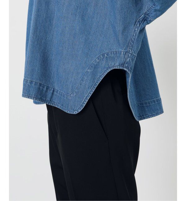 VERMEIL par iena「《追加2》デニムフォルムシャツ」|シャツ・ブラウス|