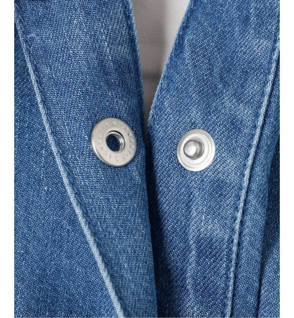 VERMEIL par iena「《追加2》デニムフォルムシャツ」|シャツ・ブラウス|