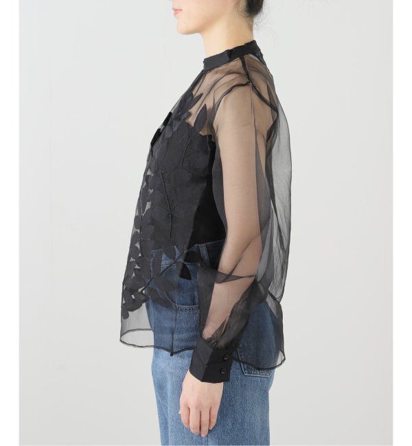 IENA LA BOUCLE「mii/ミイ HAND EMBROIDERED ブラウス」|シャツ・ブラウス|