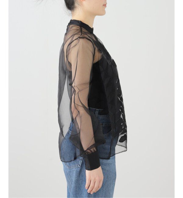 IENA LA BOUCLE「mii/ミイ HAND EMBROIDERED ブラウス」|シャツ・ブラウス|