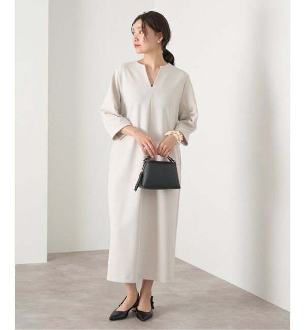 IENA「《WEB限定/追加2》タックスリーブワンピース」|ワンピース|