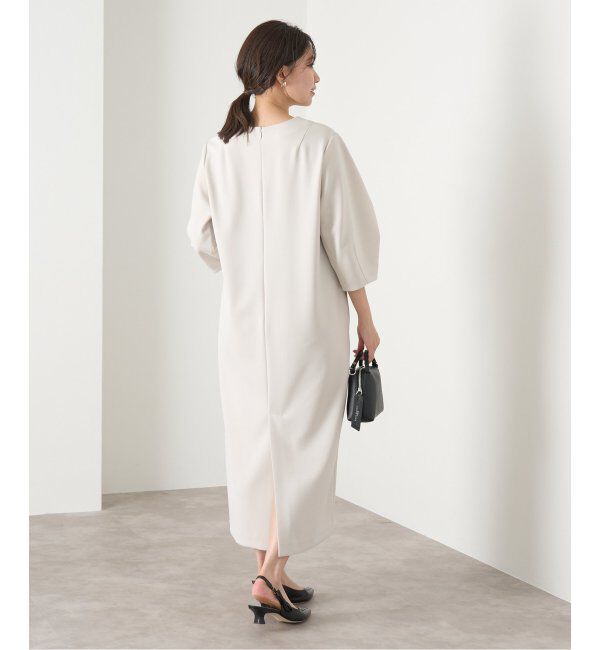 IENA「《WEB限定/追加2》タックスリーブワンピース」|ワンピース|