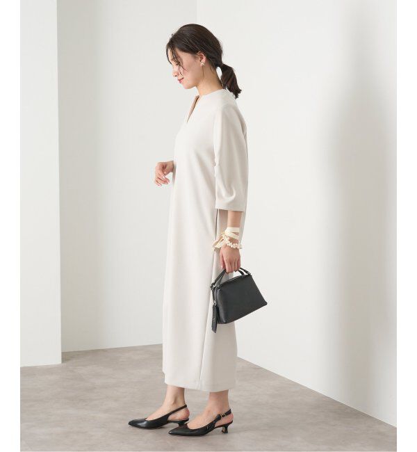 IENA「《WEB限定/追加2》タックスリーブワンピース」|ワンピース|