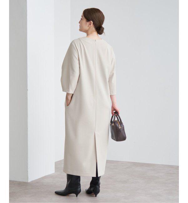 IENA「《WEB限定/追加2》タックスリーブワンピース」|ワンピース|