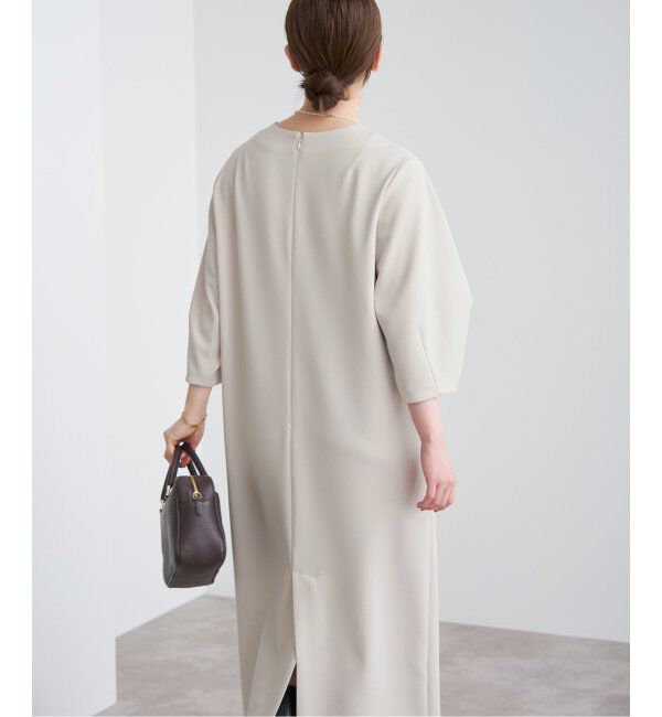 IENA「《WEB限定/追加2》タックスリーブワンピース」|ワンピース|