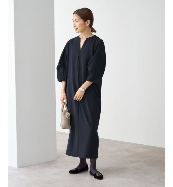 IENA「《WEB限定/追加2》タックスリーブワンピース」|ワンピース|