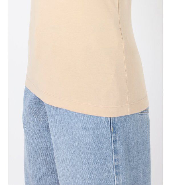 IENA「ATON/エイトン 別注 SUVIN FRAISE ボートネック Tシャツ」|Tシャツ・カットソー|