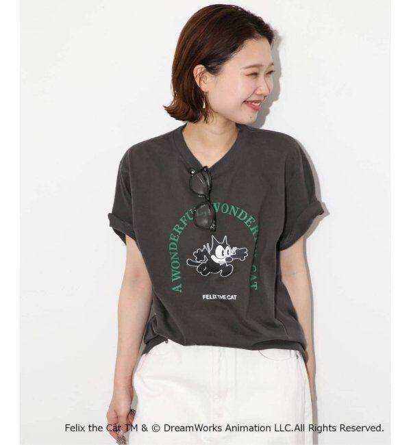 SLOBE IENA「《WEB限定/追加2》BALMYDAYS / バルミーデイズ SLOBE別注 FELIX TEE」|Tシャツ・カットソー|