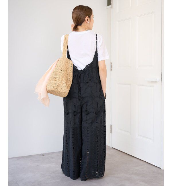 IENA「《WEB限定/追加6》レースオールインワン」|オールインワン|