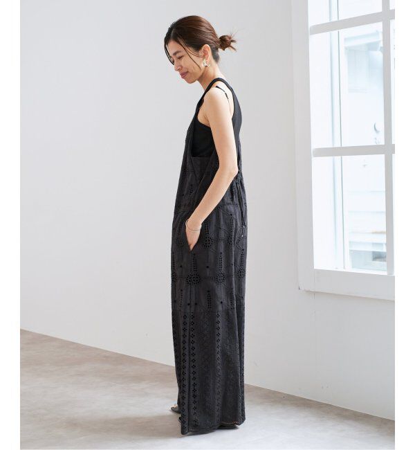 IENA「《WEB限定/追加6》レースオールインワン」|オールインワン|