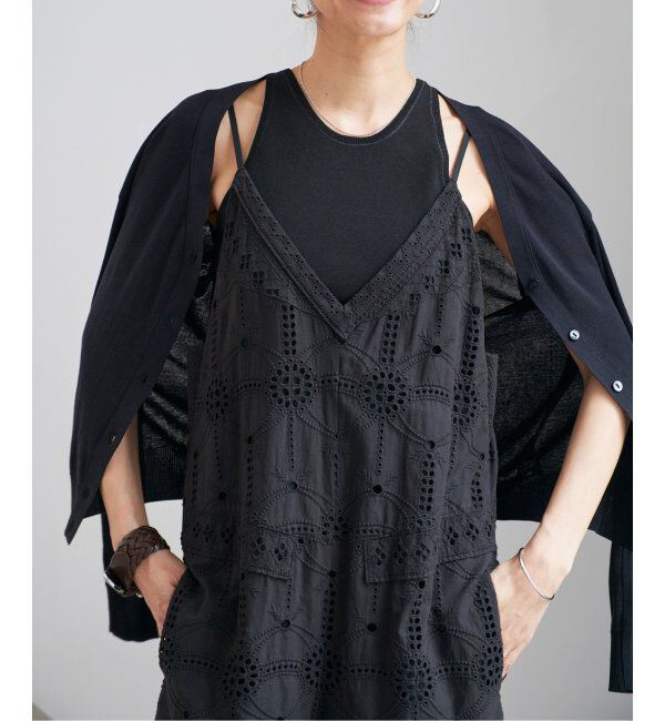 IENA「《WEB限定/追加6》レースオールインワン」|オールインワン|