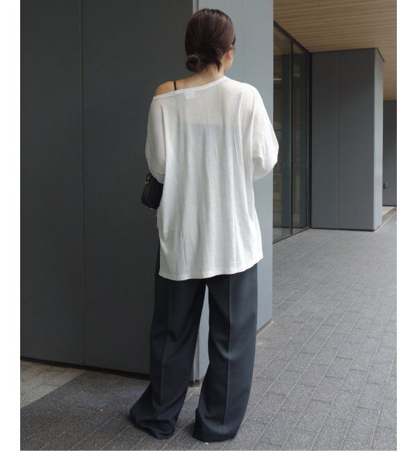 SLOBE IENA「miller/ミラー SLOBE別注 シアードルマンロンTEE」|Tシャツ・カットソー|