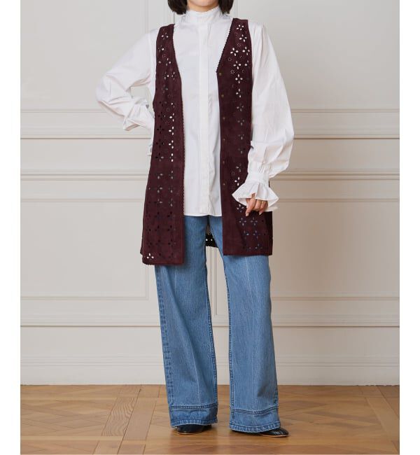 IENA LA BOUCLE「BOURRIENNE PARIS/ブリエンヌ X BOUDOIR シャツ BOUPOP3W」|シャツ・ブラウス|