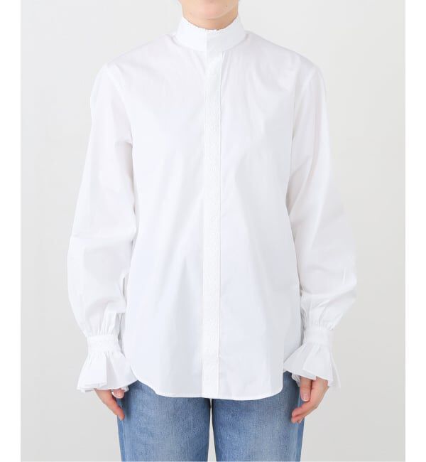 IENA LA BOUCLE「BOURRIENNE PARIS/ブリエンヌ X BOUDOIR シャツ BOUPOP3W」|シャツ・ブラウス|