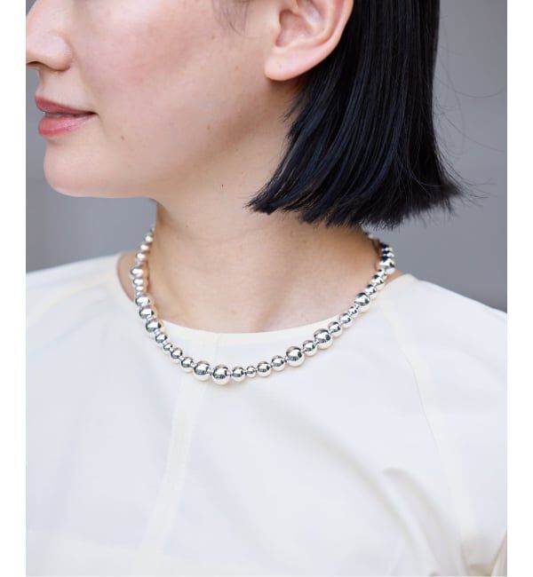 VERMEIL par iena「LIE STUDIO THE ELLY NECKLACE」|ネックレス|シルバー