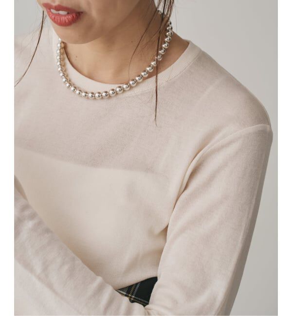 IENA「80セーターマシンプルオーバー」|Tシャツ・カットソー|