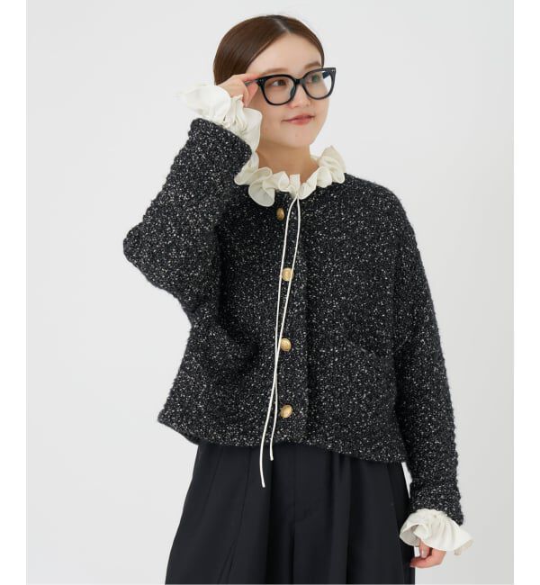 IENA「ニットジャケット」|カーディガン|