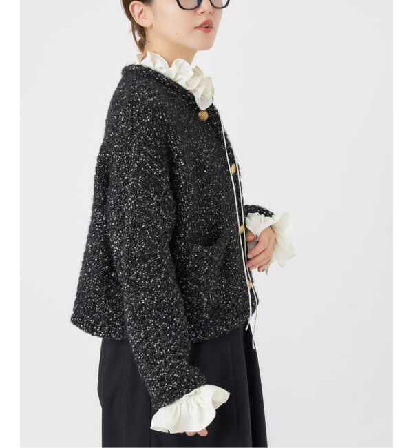 IENA「ニットジャケット」|カーディガン|