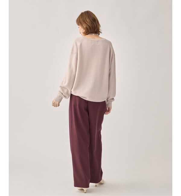 VERMEIL par iena「Cashmere100 Vネック knit」|ニット・セーター|