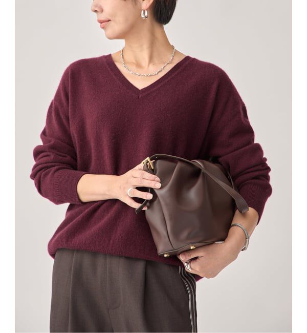 VERMEIL par iena「Cashmere100 Vネック knit」|ニット・セーター|