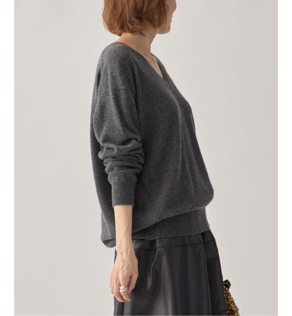 VERMEIL par iena「Cashmere100 Vネック knit」|ニット・セーター|