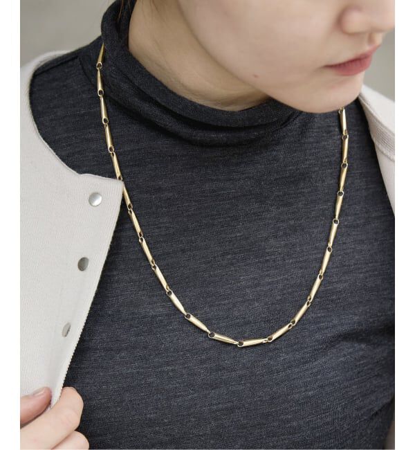 IENA「MISHO/ミショー Thin Handmade Chain 60 ネックレス OMHC02」|ネックレス|