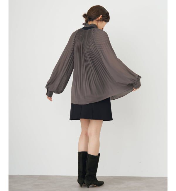 IENA「《追加》FLEXウールライトミニスカート」|スカート|