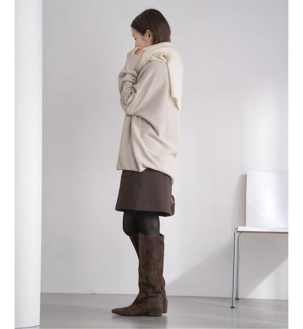 IENA「《追加》FLEXウールライトミニスカート」|スカート|