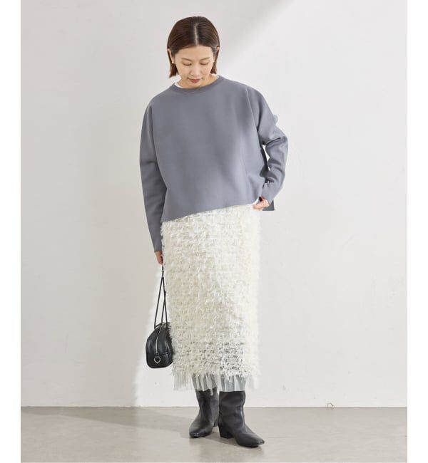 IENA「《予約》チュールテープスカート」|スカート|