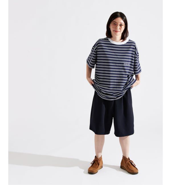 Paris Saint-Germain「【Paris Saint-Germain】ダブルストライプ Tシャツ」|Tシャツ・カットソー|