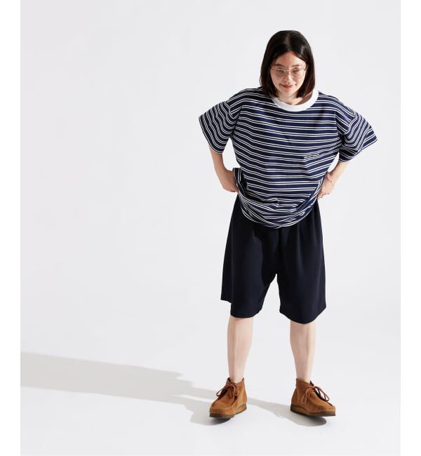 Paris Saint-Germain「【Paris Saint-Germain】ダブルストライプ Tシャツ」|Tシャツ・カットソー|