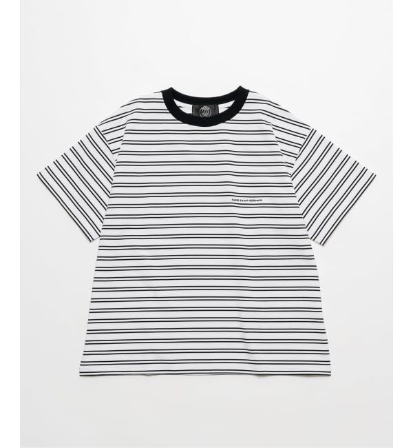 Paris Saint-Germain「【Paris Saint-Germain】ダブルストライプ Tシャツ」|Tシャツ・カットソー|
