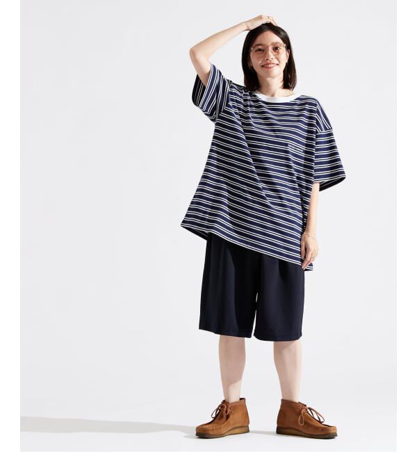 Paris Saint-Germain「【Paris Saint-Germain】ダブルストライプ Tシャツ」|Tシャツ・カットソー|