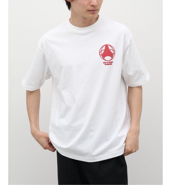 Paris Saint-Germain「【Paris Saint-Germain】プラネットICP プリント Tシャツ」|Tシャツ・カットソー|ホワイト